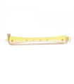 Bigoudis Permanente longs rose-jaune 7 mm /12