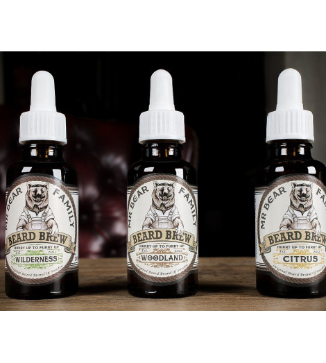 Huile pour la barbe Wilderness 30 ml Mr Bear Family