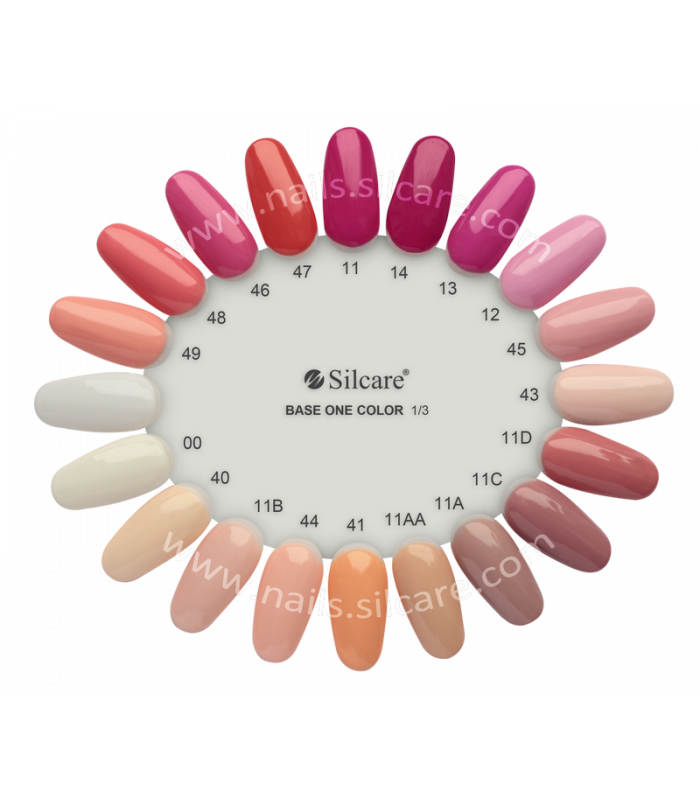Gel UV / LED Silcare Base One Color 5g
