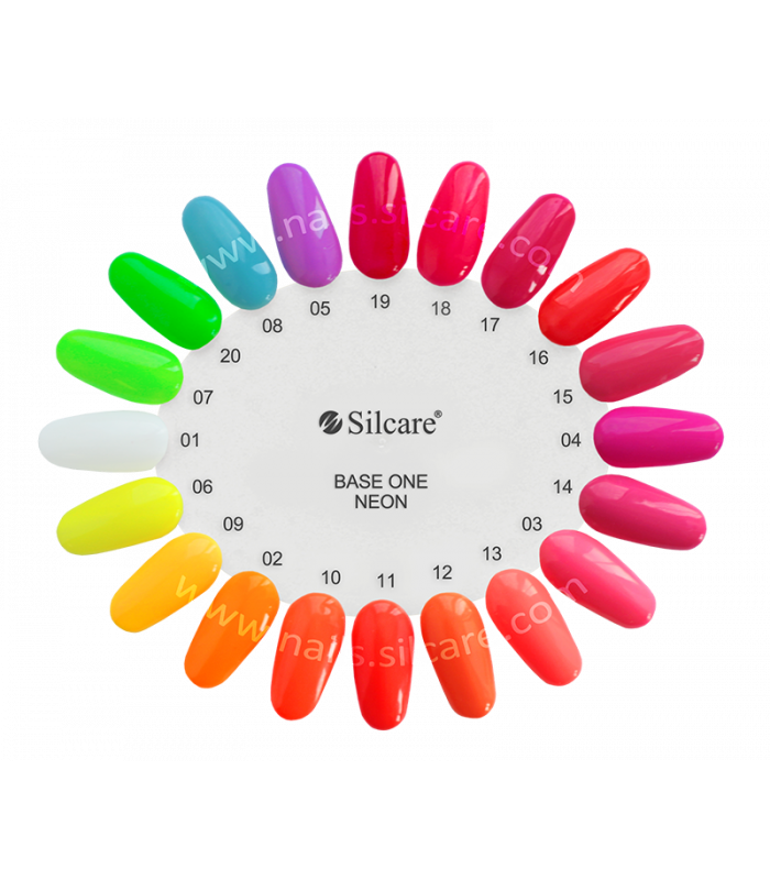 Gel UV / LED Silcare Base One Neon 5g