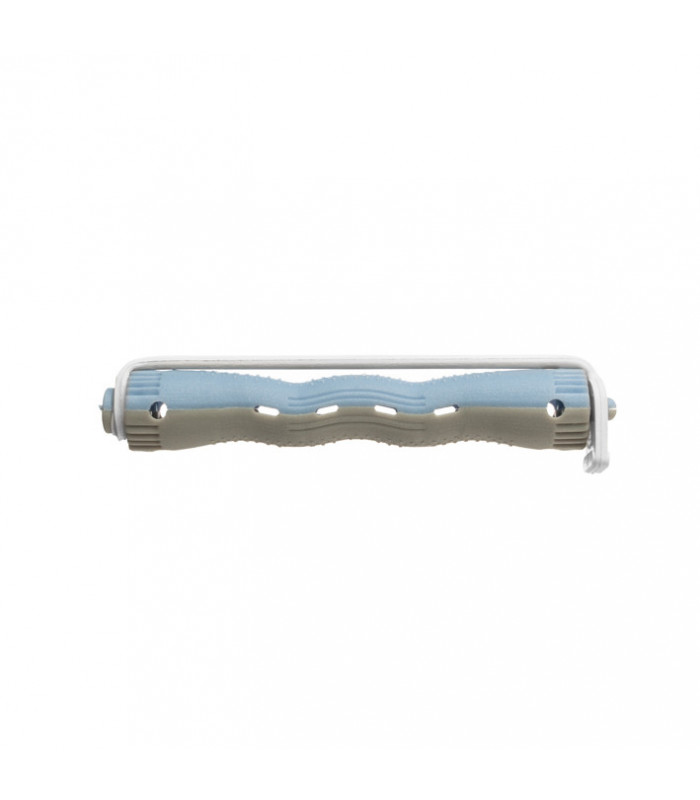 Bigoudis Permanente ondulés bleu-gris diam. 12mm /12