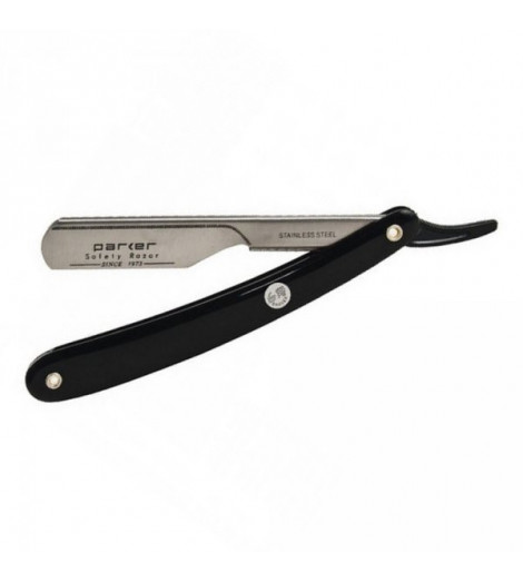 Shavette manche noir Parker
