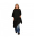 Cape sans manches Economyss 2 noir fermeture velcro 100% polyester