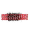 Bigoudis brosse diam 15 mm rouge 12 pcs Sibel.