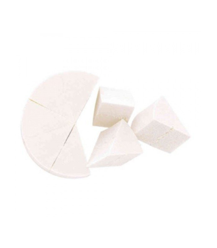 Set de 8 éponges maquillage blanc