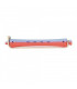 Bigoudis permanente longs rouge-bleu diam. 9mm /12