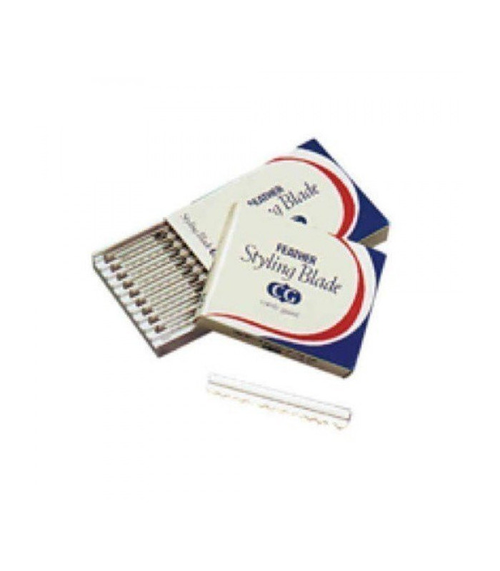 Lames Feather Styling Blade Regular type EX Paquet de 10 lames