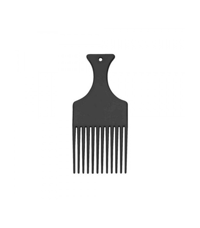 Peigne afro petit modèle noir plastique