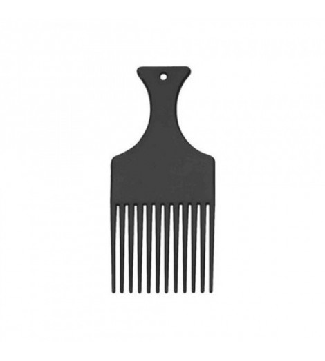 Peigne afro petit modèle noir plastique