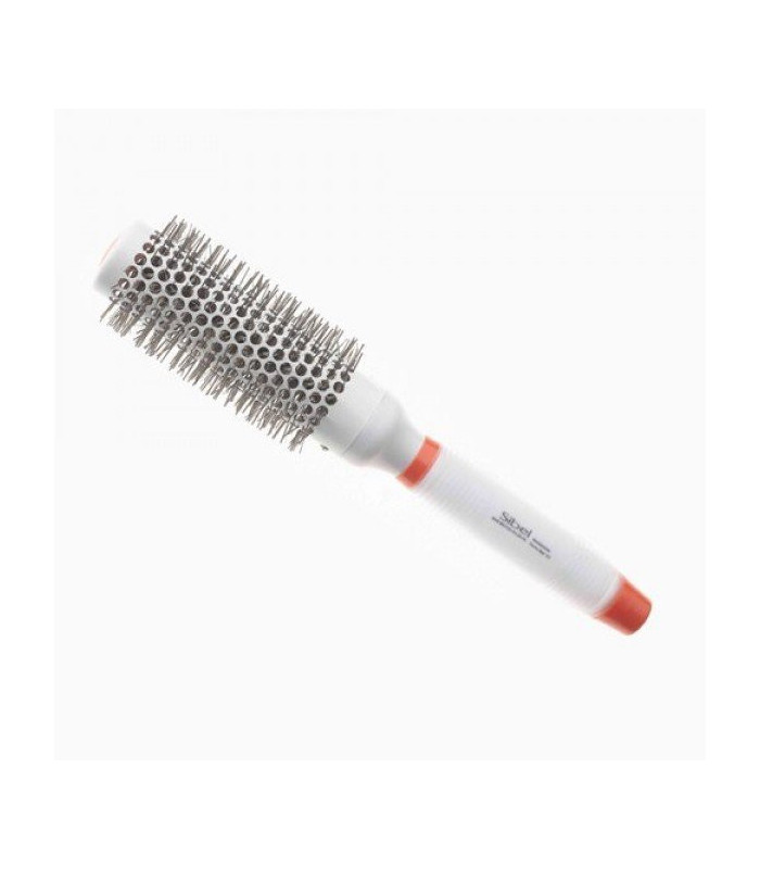Brosse ronde 33 mm Sibel Ionic poignée gel silicone 363
