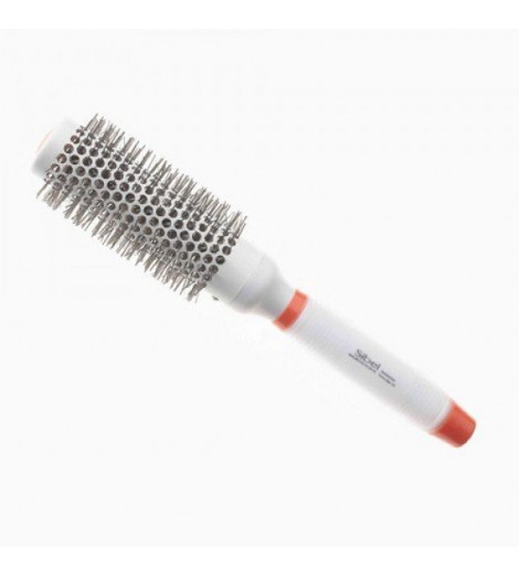 Brosse ronde 33 mm Sibel Ionic poignée gel silicone 363