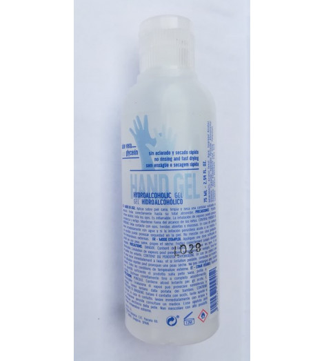 Gel hydro-alcoolique 75 ml Aloe vera + Glycérine