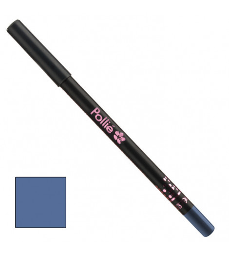 Crayon Waterproof yeux bleu Pollié