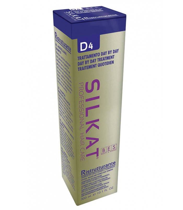 Shampoing cheveux colorés BES Silkat 300ml
