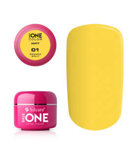 Gel UV Silcare Base One Matt 5g