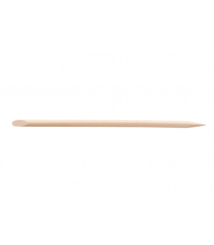 Sachet de 100 bâtonnets manucure bois 12 cm