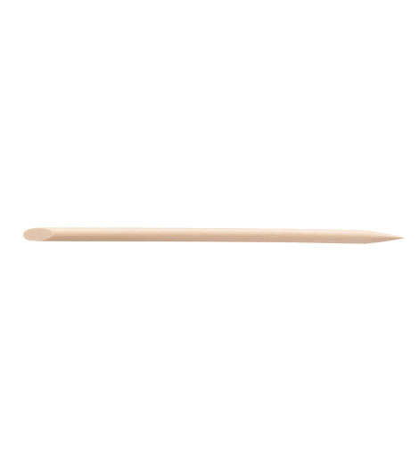 Sachet de 100 bâtonnets manucure bois 12 cm