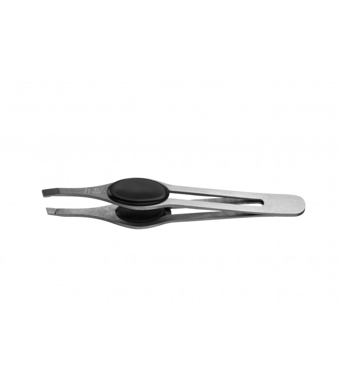 Pince à épiler inox oblique