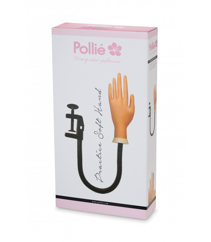 Main pratique manucure avec étau Pollié