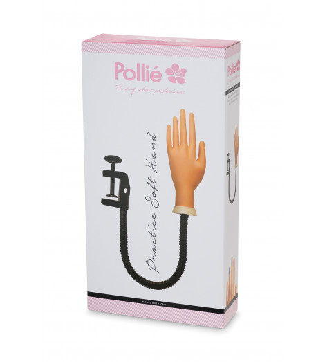 Main pratique manucure avec étau Pollié
