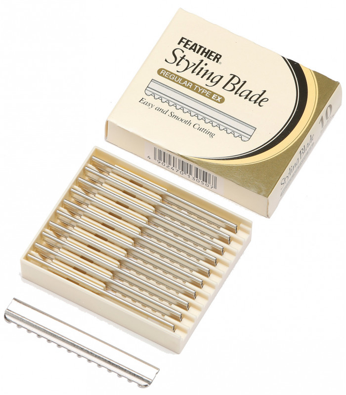 Lames Feather Styling Blade Regular type EX *10