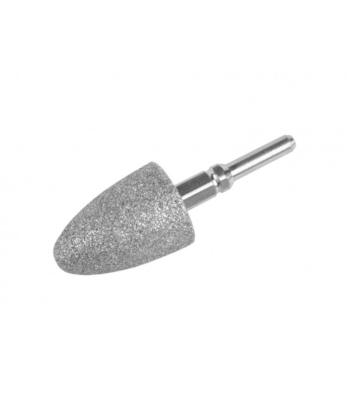 Embout ponceuse saphir cône grain fin
