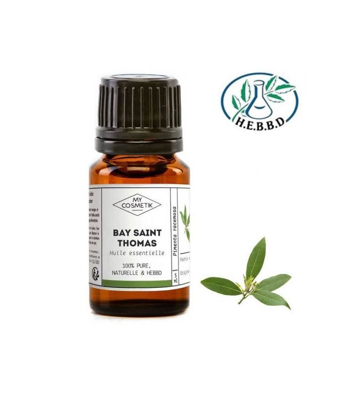 Huile essentielle de Bay de St Thomas 5ml MY COSMETIK
