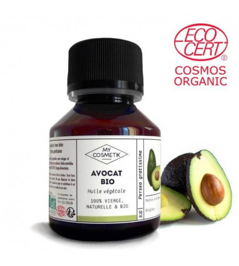 Huile végétale Avocat bio 100ml MY COSMETIK