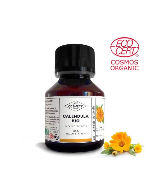 Macérât huileux de Calendula bio 100ml MY COSMETIK