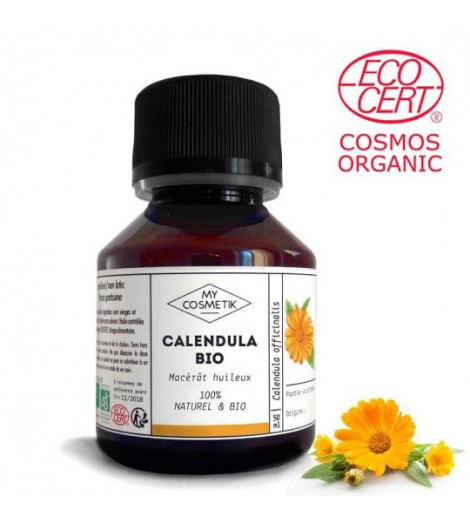Macérât huileux de Calendula bio 100ml MY COSMETIK
