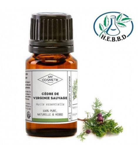 Huile essentielle de Cèdre de Virginie sauvage 10ml MY COSMETIK