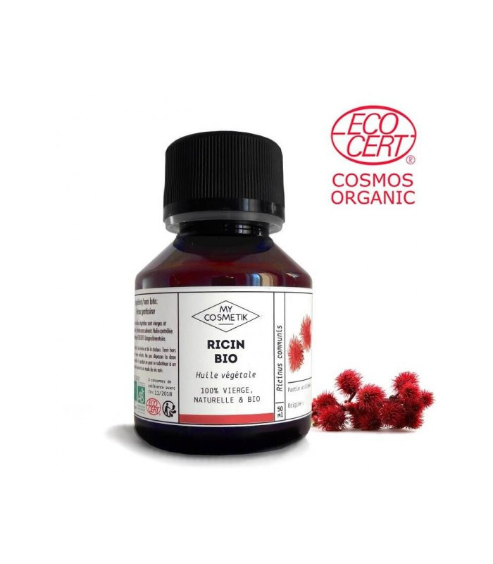 Huile végétale Ricin bio 50ml MY COSMETIK