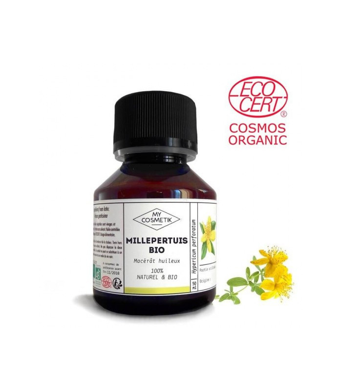 Macérât huileux de Millepertuis bio 100ml MY COSMETIK