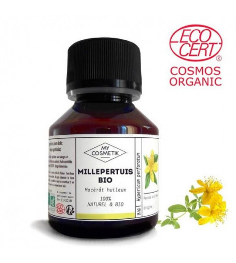 Macérât huileux de Millepertuis bio 100ml MY COSMETIK