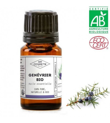 Huile essentielle Genevrier bio 10ml MY COSMETIK