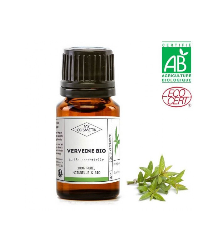 Huile essentielle de Verveine bio 5ml MY COSMETIK