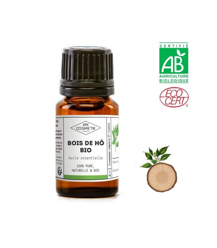 Huile essentielle de bois de Hô bio 10ml MY COSMETIK