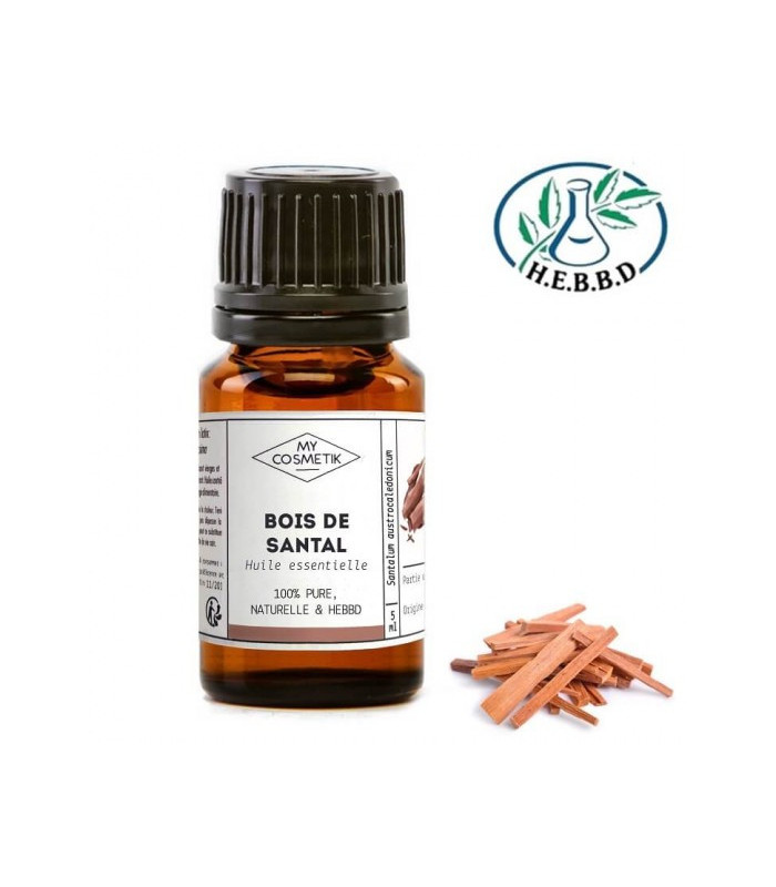 Huile essentielle de Bois de sental 5ml MY COSMETIK