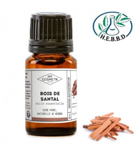 Huile essentielle de Bois de sental 5ml MY COSMETIK