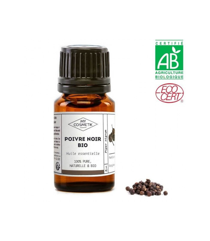 Huile essentielle de Poivre noir bio 5ml