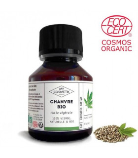 Huile végétale de Chanvre BIO 50 ml MY COSMETIK