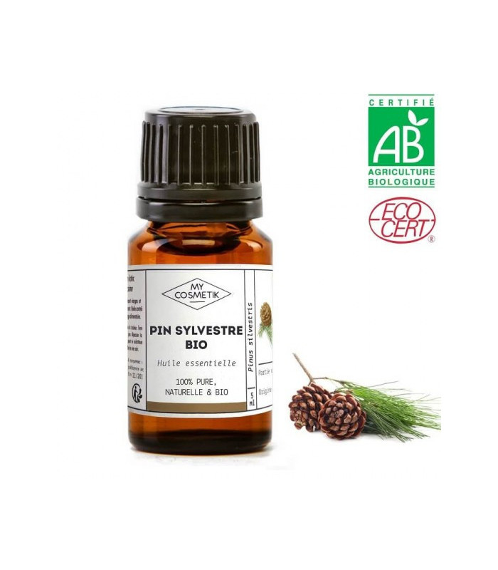 Huile essentielle de Pin Sylvestre BIO 10 ml MY COSMETIK