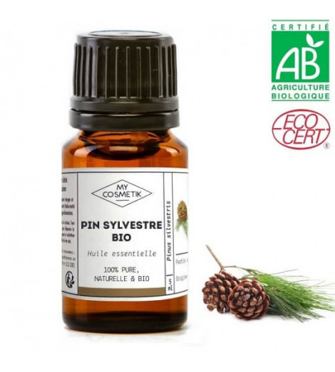 Huile essentielle de Pin Sylvestre bio 10 ml MY COSMETIK