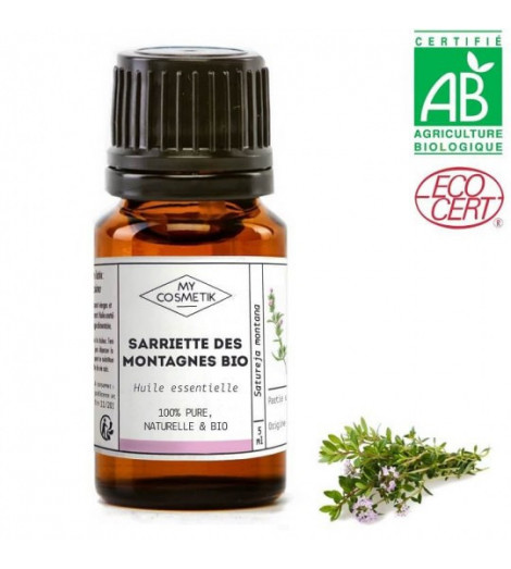 Huile essentielle de Sarriette des montagnes bio 5 ml MY COSMETIK