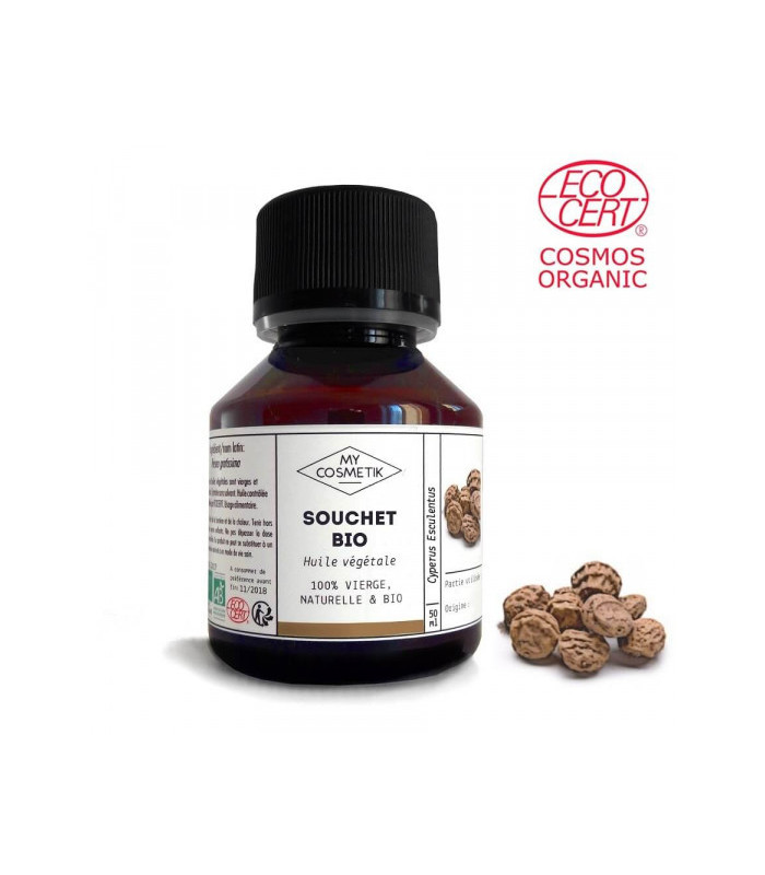 Huile végétale de Souchet bio 10 ml MY COSMETIK