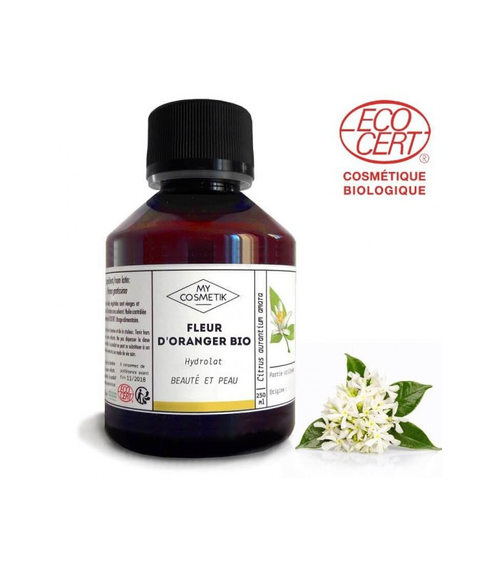 Hydrolat de Fleur d'Oranger biologique 100 ml MY COSMETIK