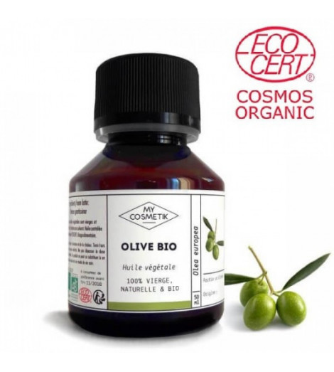 Huile végétale Olive Bio 50ml