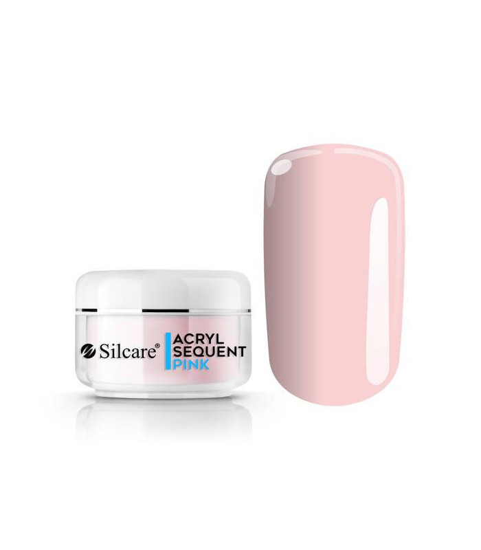 Poudre de façonnage acrylique 12 g Sequent Silcare Pink