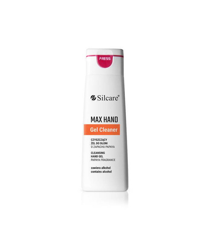 Nettoyant en gel pour les mains à la papaye Max Hand 230ml Silcare
