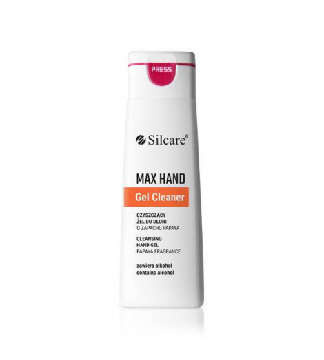Nettoyant en gel pour les mains à la papaye Max Hand 230ml Silcare